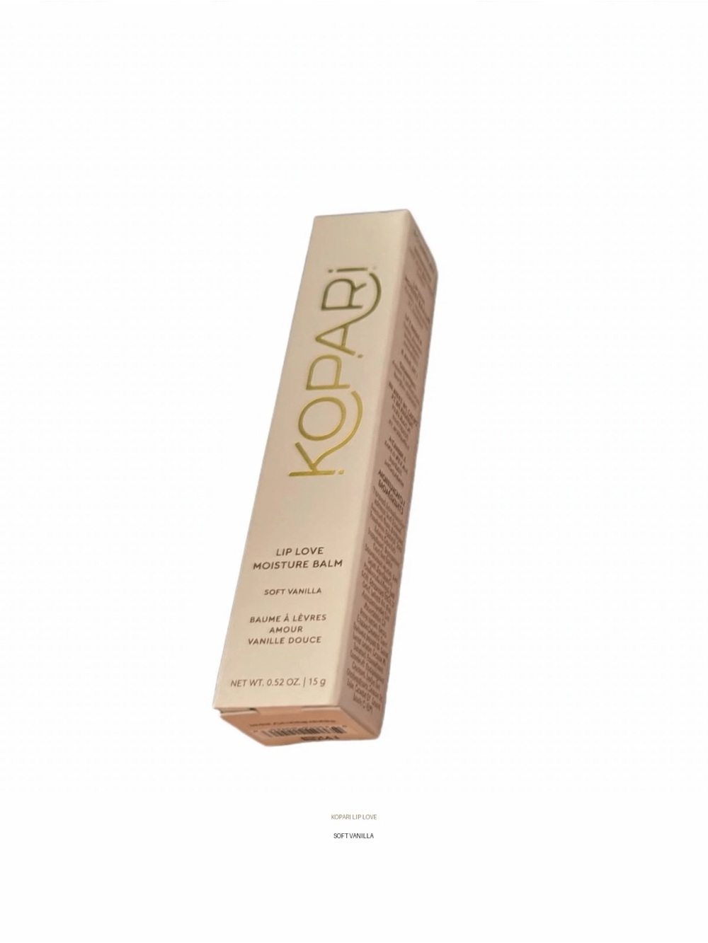 Kopari Lip Love Moisture Balm - Soft Vanilla Beige